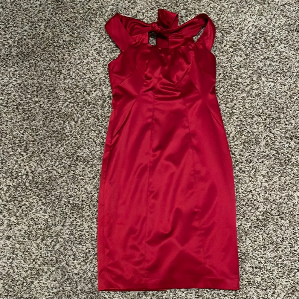 Red dressy dress